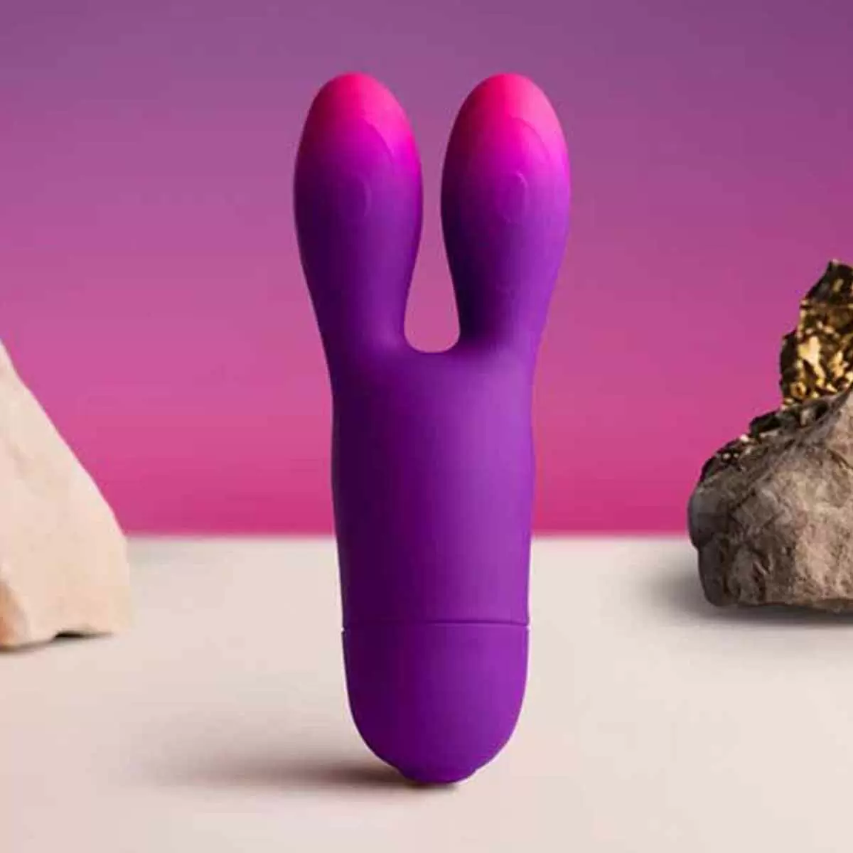 Glo-Girl Bunny Vibrator Purple Pink Glo-Girl Bunny Vibrator Purple Pink