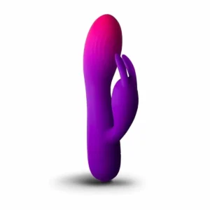 Glo-Girl Rabbit Vibrator Purple Pink