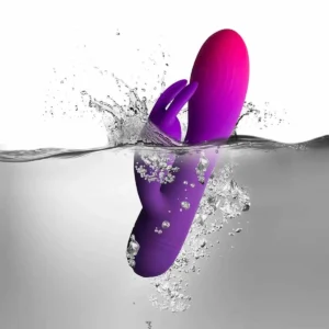 Glo-Girl Rabbit Vibrator Purple Pink