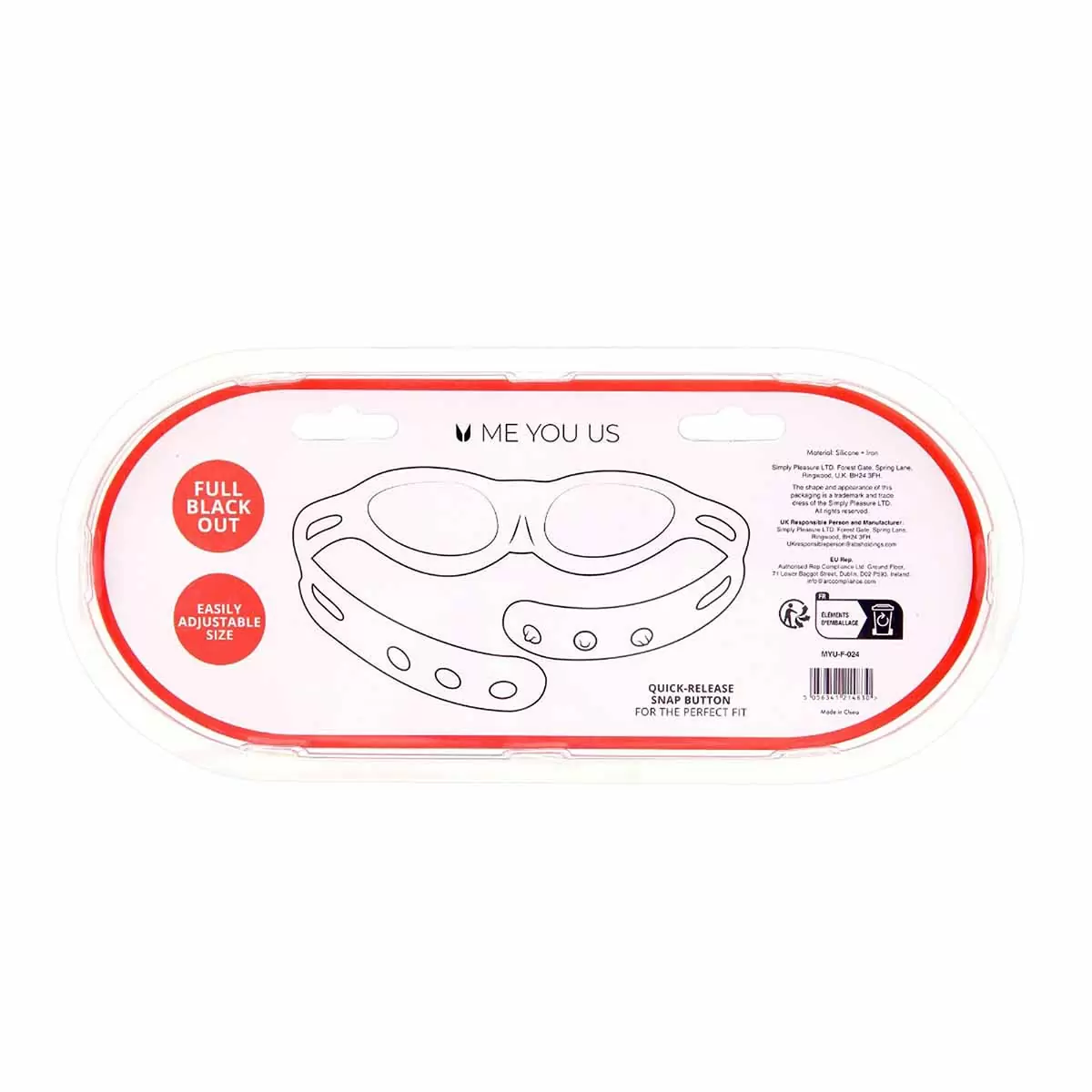 Silicone Full Blindfold Silicone Full Blindfold