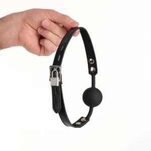Silicone Locking Ball Gag