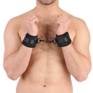 Padded Velvet Ankle Cuffs