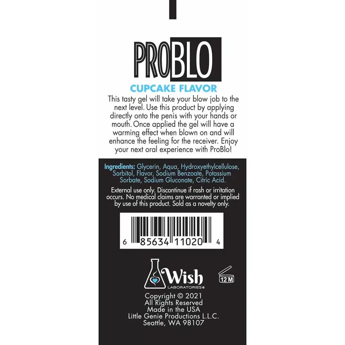 Oral Pleasure Gel Oral Pleasure Gel