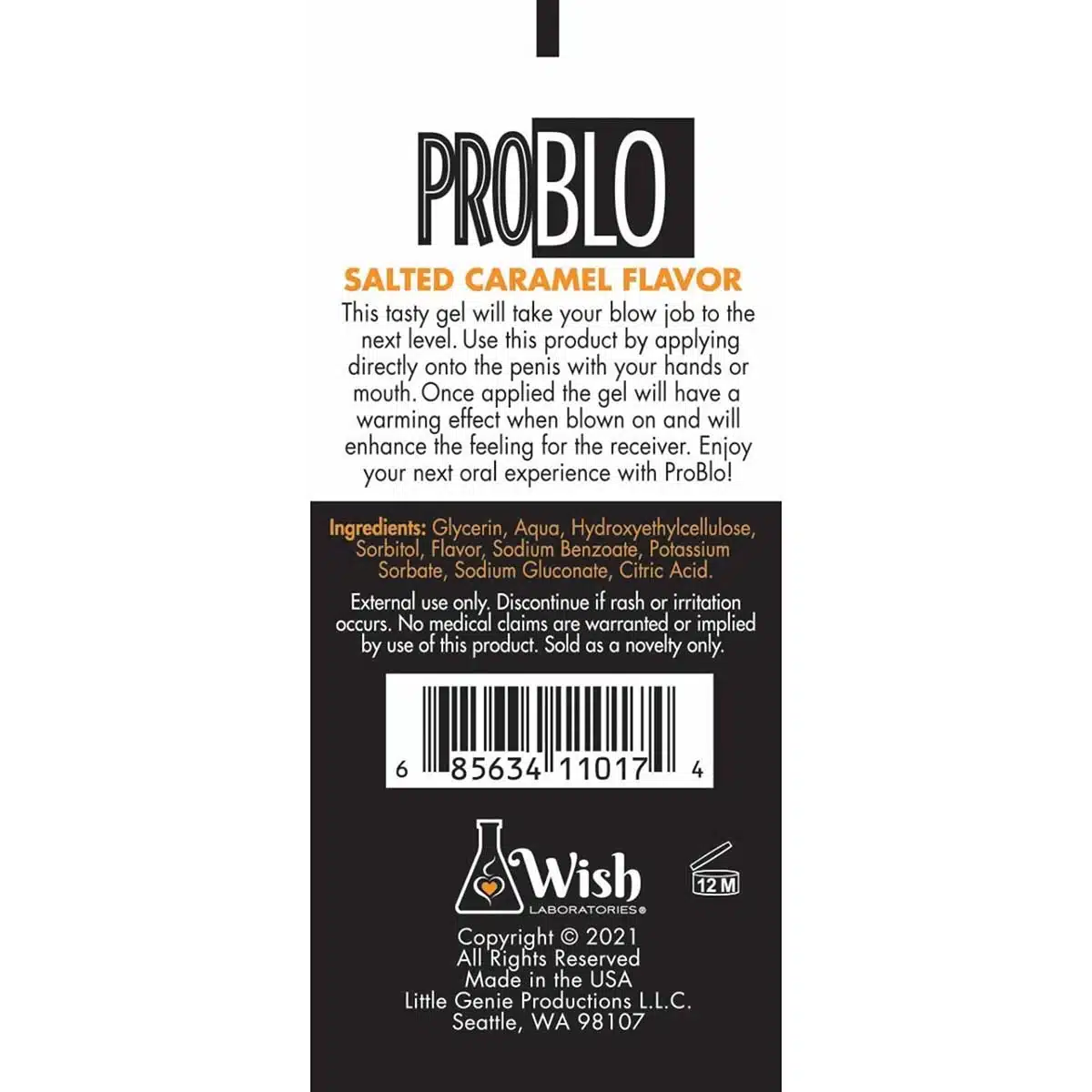Oral Pleasure Gel Oral Pleasure Gel