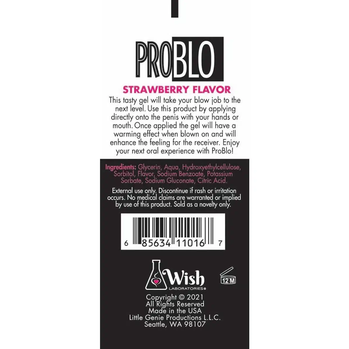 Oral Pleasure Gel Oral Pleasure Gel