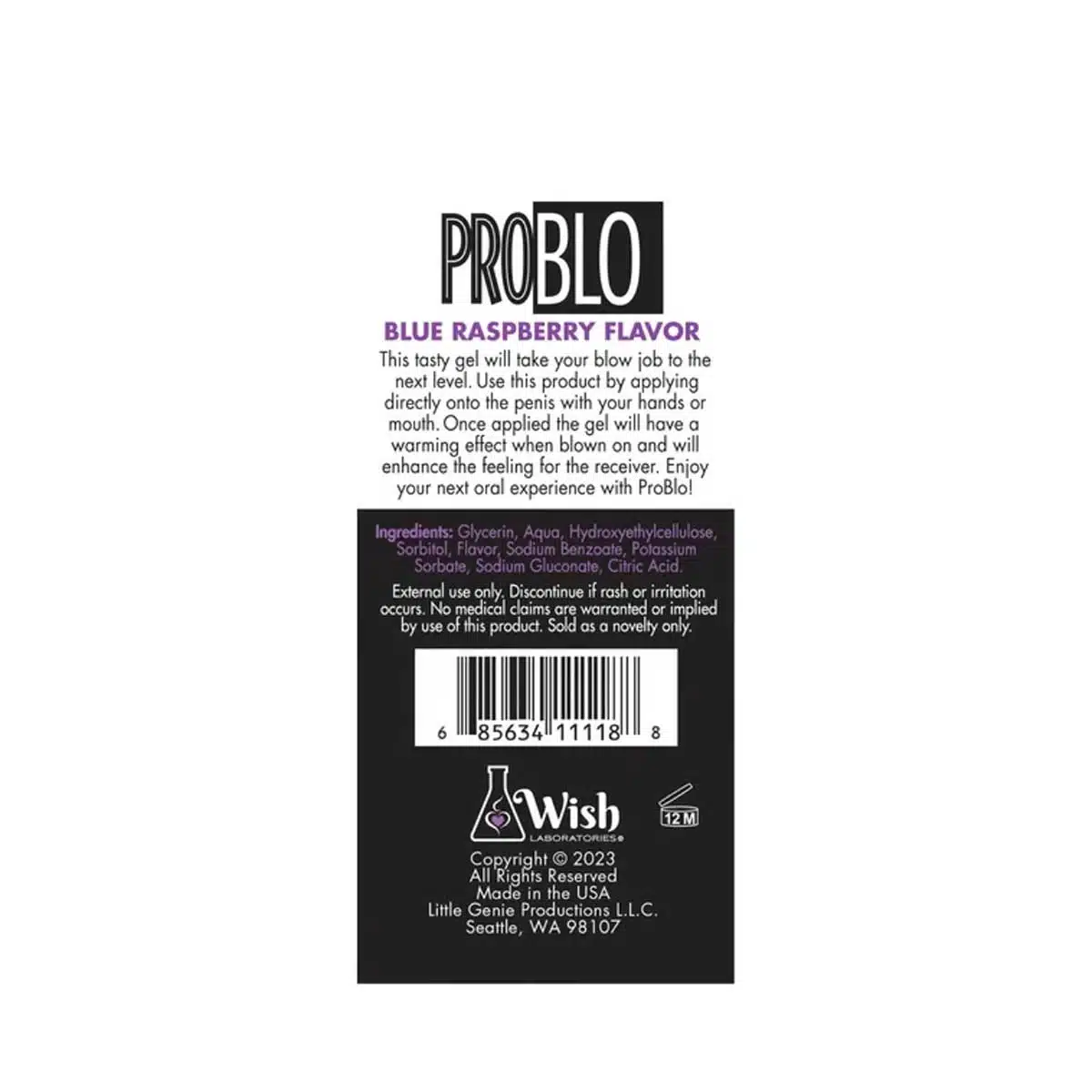 Oral Pleasure Gel Oral Pleasure Gel