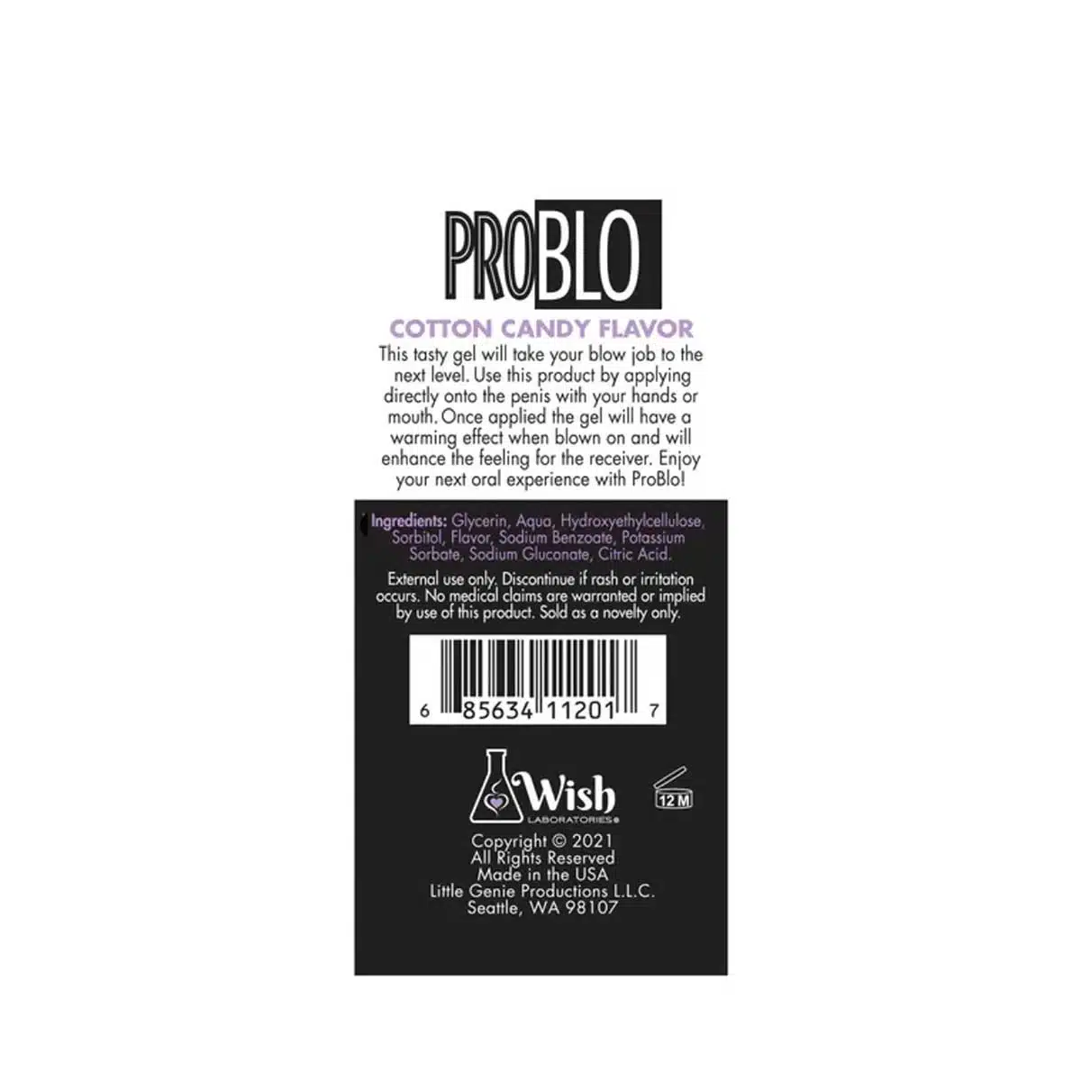 Oral Pleasure Gel Oral Pleasure Gel