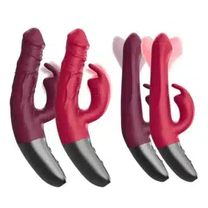 Rotating Rechargeable Rabbit With Clit Stimulation Pink