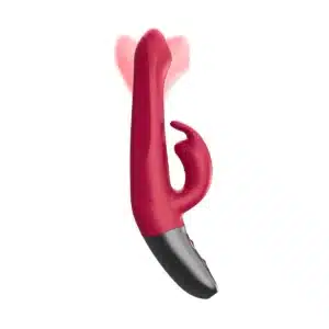 Rotating Rechargeable Rabbit With Clit Stimulation Pink
