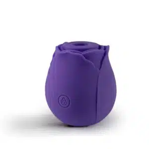 Pick Me Rose Suction Vibrator Purple