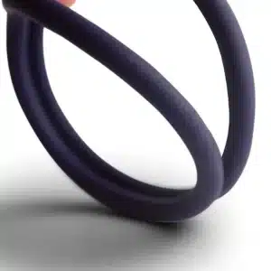 You & Me Double Stamina Cock Ring Blue